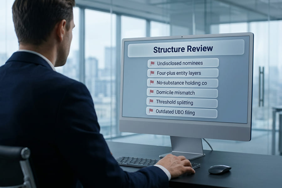 6 Corporate Structure Red Flags That Trigger Enhanced Due Diligence in 2026