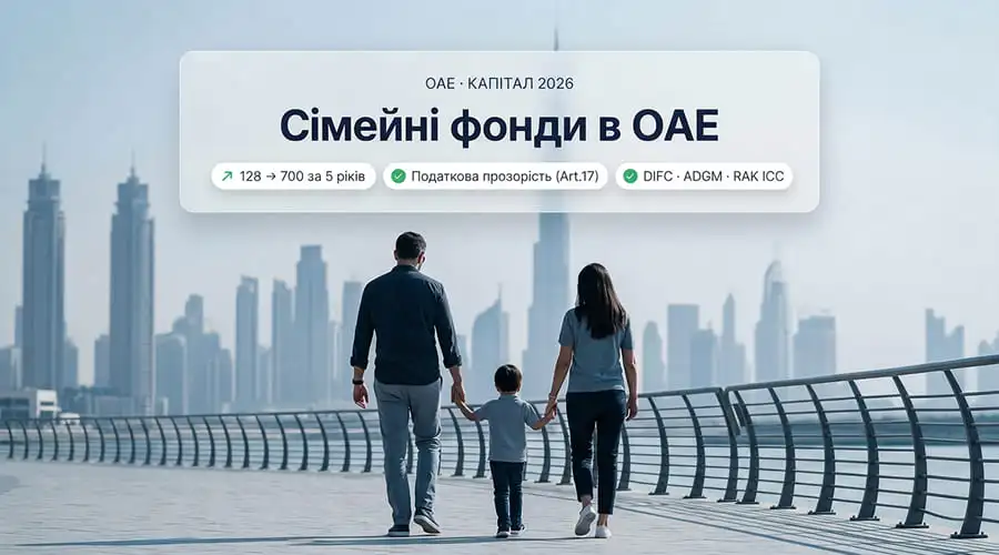 Сімейні фонди в ОАЕ у 2026: зростання популярності за 5 років