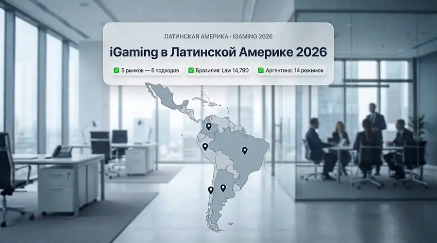 ЛАТАМ iGaming в 2026: Бразилия, Колумбия, Перу, Чили и Аргентина